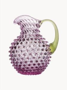 Dzbanek ze szkła dmuchanego Paris Hobnail, 2 l