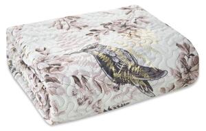 Narzuta EUROFIRANY Poly 200 x 220 cm BiaÅo-beÅ¼owy