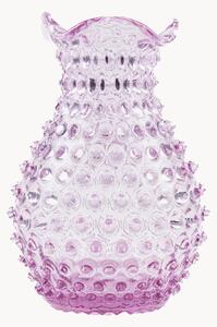 Wazon ze szkła dmuchanego Hobnail, W 21 cm