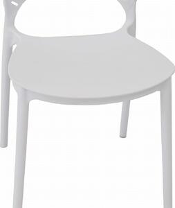 MebleMWM Krzesło ogrodowe P-291 białe