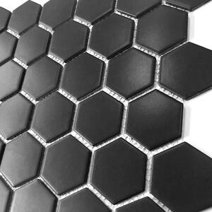 Mozaika hexagon 133425 Czarna
