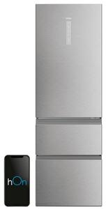 Lodówka HAIER HTW5618DNMG 3D No Frost 185cm Srebrny