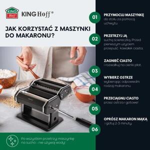 Maszynka do makaronu KINGHOFF KH-1927