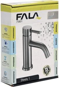 Bateria umywalkowa FALA Steely 1 75801 Inox