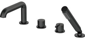 Bateria wannowa natynkowa DEANTE Silia BQS N14M Nero