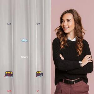 Firana gotowa EUROFIRANY Alvin 140 x 250 cm BiaÅy