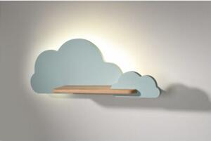 Kinkiet CLOUD niebieski LED 1x5W 250lm wym:18,5x53x12cm IP20 Candellux