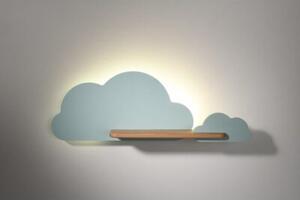 Kinkiet CLOUD niebieski LED 1x5W 250lm wym:18,5x53x12cm IP20 Candellux