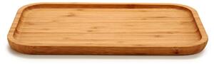 Deska do serwowania przekąsek, prostokątna, bambus