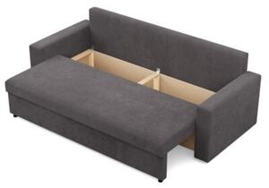 Kanapa 3 osobowa, BLOM, sztruks, 220x92x92 cm, ciemny szary | TYLETEGOTU