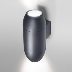 OSRAM Kinkiet zewnętrzny ENDURA CLASSIC CANNON, możliwość ściemniania, aluminiowy / szary / cynkowy, aluminium, nowoczesny