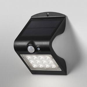OSRAM Kinkiet LED ENDURA FLOOD BUTTERFLY 1,5 W z czujnikiem, czarny, tworzywo sztuczne, nowoczesny