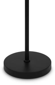 Lampa podłogowa czarny, biała kula Ring Maytoni MOD013FL-01B
