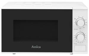 Kuchenka mikrofalowa AMICA AMGF20M2GW 800W średnica 24.5 cm pojemność 20L MultiWave System Biały