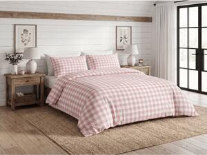 Bawełniana pościel PINK CUBE różowa, 100% bawełna Rozmiar pościeli: 70 x 90 cm | 140 x 200 cm