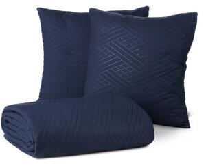 Narzuta EUROFIRANY Design 91 200 x 220 cm Granatowy
