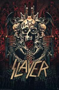 Plakat, Obraz Slayer - Skullagramm, (61 x 91.5 cm)