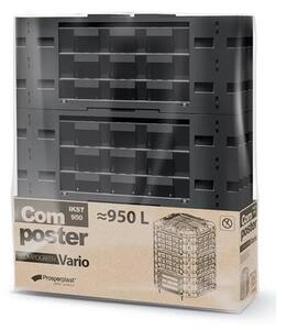 Kompostownik PROSPERPLAST Compogreen Vario IKST950C 950L Czarny