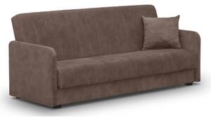 Wersalka RozkÅadana Sofa Z FunkcjÄ Spania Dwuosobowa Welur BrÄ z PORTO