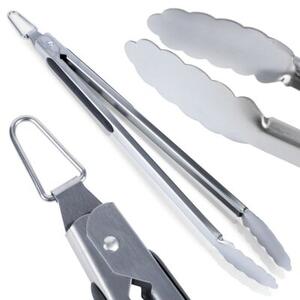 Szczypce grillowe stalowe 43 cm