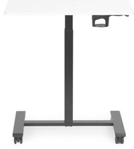 Mobilne biurko regulowane 70x48 cm stolik pod laptopa regulacja wysokoÅci 71,5-112 cm ModernHome
