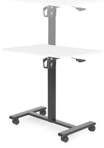 Mobilne biurko regulowane 70x48 cm stolik pod laptopa regulacja wysokoÅci 71,5-112 cm ModernHome