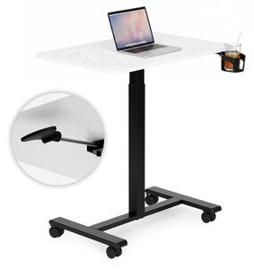 Mobilne biurko regulowane 70x48 cm stolik pod laptopa regulacja wysokoÅci 71,5-112 cm ModernHome