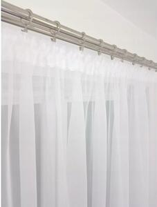 KrÃ³tka firana z woalu 400x130cm