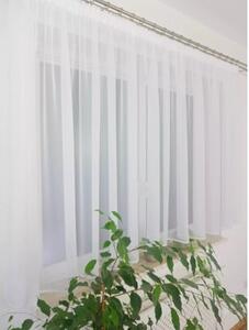 KrÃ³tka firana z woalu 400x130cm