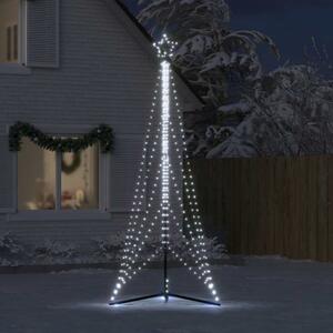 Choinka LED 525 diod LED Zimna biel 302 cm
