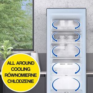 Lodówka SAMSUNG BESPOKE AI RR39C76C322 EF No Frost 186cm Czarna