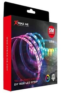 Taśma LED RGB XTRIKE ME HT-5050 5 m