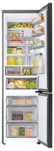 Lodówka SAMSUNG BESPOKE AI RB38C7B6D22 EF No Frost 203cm Czarne szkło