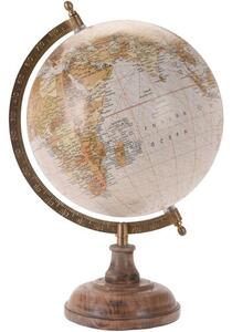 Globus beżowy, 20 x 33 cm