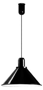 Reflex Stożek czarna lampa wisząca w stylu retro