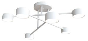 Biała nowoczesna lampa sufitowa - D135-Firlox