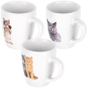 Kubki ceramiczne koty 220 ML 3 szt