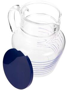 Zestaw szklanek LUMINARC Florero Rynglit Blue 33105 + dzbanek (7 elementów)
