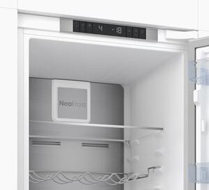 Lodówka BEKO BCNA306E4SN No Frost HarvestFresh MetalWall 193cm