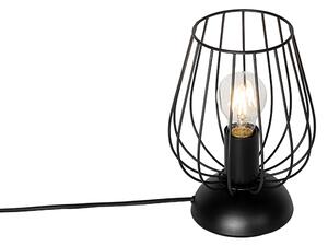 Nowoczesna lampa stołowa czarna - Palica Oswietlenie wewnetrzne