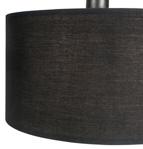 Luk Nowoczesna lampa łuk czarna z LED E27 A60 WiFi Smart - Vinossa Oswietlenie wewnetrzne