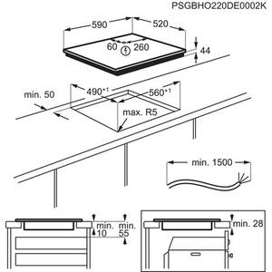Płyta indukcyjna ELECTROLUX MEXIV63H2 SLIM-FIT