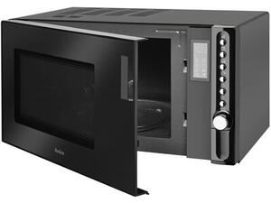 Kuchenka mikrofalowa AMICA AMGF23E1GB 900W średnica 27 cm pojemność 23 L MultiWave System Czarny