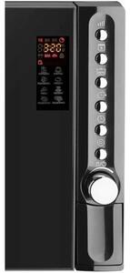 Kuchenka mikrofalowa AMICA AMGF23E1GB 900W średnica 27 cm pojemność 23 L MultiWave System Czarny