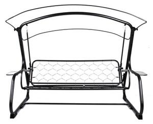 Huśtawka ogrodowa PATIO Ravenna Black Edition G058-02PB