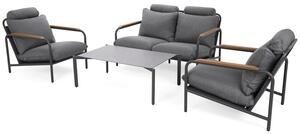 Meble ogrodowe HOME & GARDEN Como Grey-Grey 375191