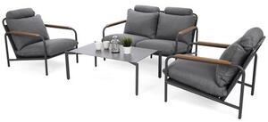 Meble ogrodowe HOME & GARDEN Como Grey-Grey 375191