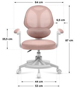 Fotel MARK ADLER Junior 4.5 Różowy