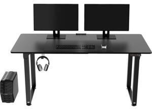 Biurko gamingowe ULTRADESK Uplift Czarny