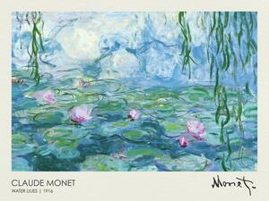 Reprodukcja Water Lilies 1916, Claude Monet